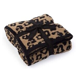 NWT BAREFOOT DREAMS CozyChic® Barefoot in the Wild® Animal Print Throw 54" x 72"